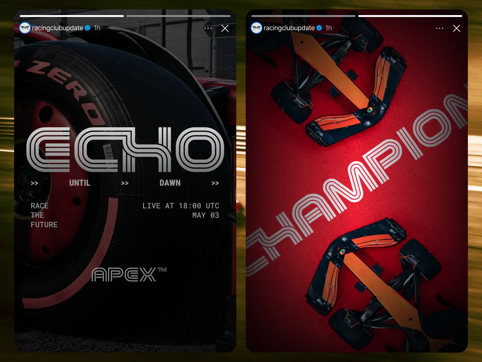 RESCI event poster typography created with KEHRA multiform sport display font featuring futuristic multiline lettering for sports events and race branding